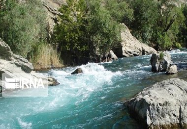 آب سد رودبال در مسیر رودخانه جاری می‌شود