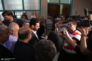 مرحله دوم انتخابات ریاست جمهوری چهاردهم در حسینیه جماران - 4