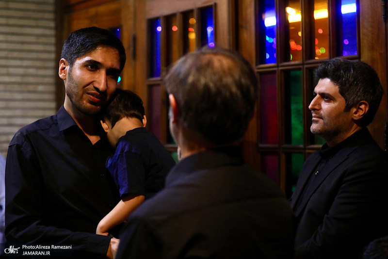 مراسم ختم همسر آيت الله راستی کاشانی