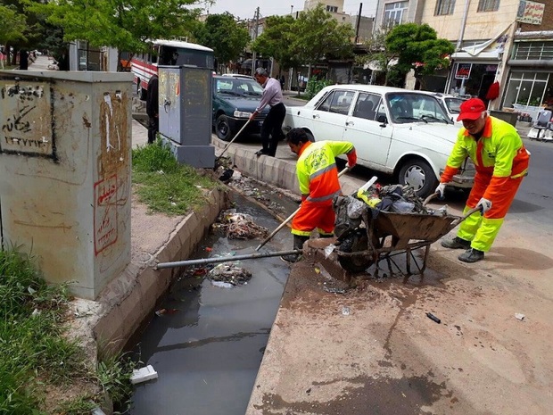 22 هزار متر از کانال های جنوب تهران لایروبی شد