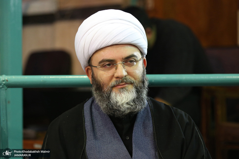 مراسم تجدید بیعت جهادگران با رهبر انقلاب در حسینیه جماران
