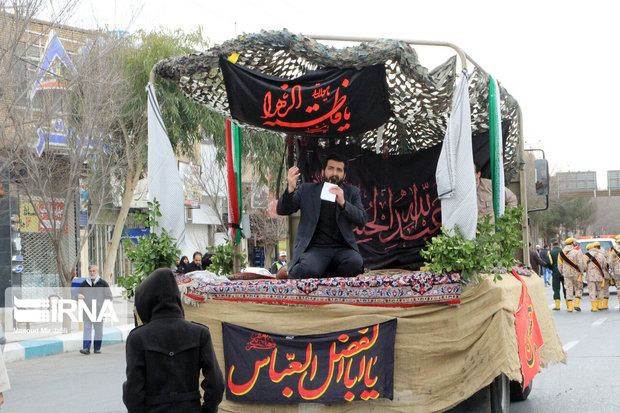 سوگواره فاطمی در دهدشت برگزار شد