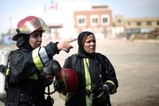 همراه با آتش نشانان زن تهرانی بعد از حادثه پلاسکو