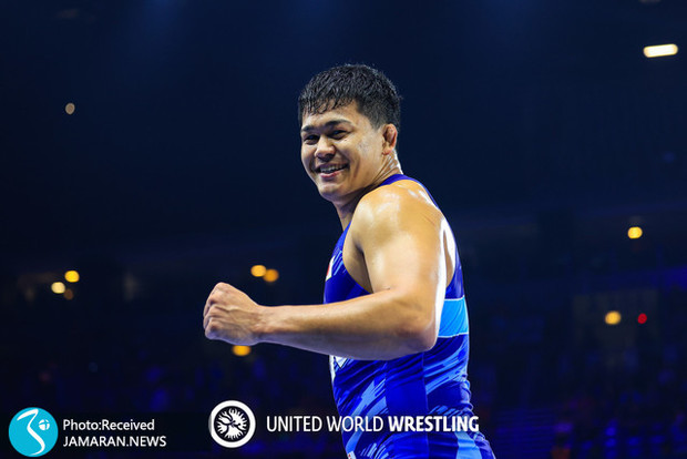 مدال جهانی کشتی گیر دورگه ایرانی-ژاپنی برای چشم بادامی ها