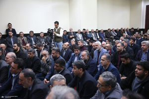 دیدار مدیران و کارکنان سازمان برنامه و بودجه با سید حسن خمینی