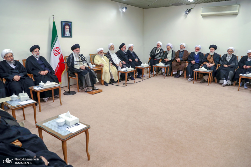 دیدار اعضای مجلس خبرگان رهبری با رهبر معظم انقلاب
