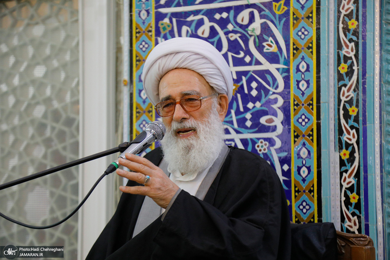 مراسم ختم همسر شهید آیت الله سید مصطفی خمینی (ره) -1