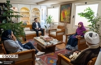 نشست همایون شجریان با دبیر شورای عالی انقلاب فرهنگی (1)