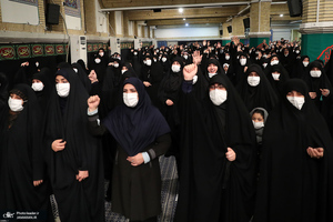 دومین شب مراسم عزاداری حضرت فاطمه‌زهرا (س) در حسینیه امام خمینی