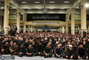 مراسم بزرگداشت شهید حاج قاسم سلیمانی و همرزمانش در حسینیه امام خمینی (ره)