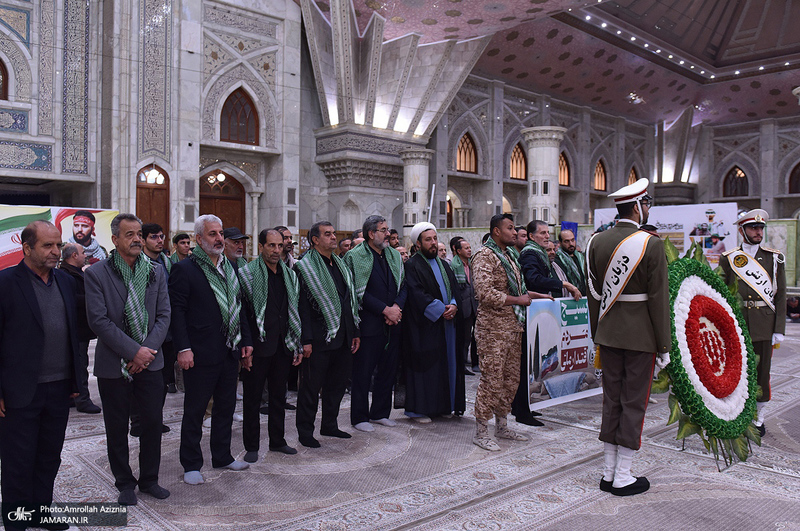 تجدید میثاق بسیجیان شهرستان زرندیه با آرمان های امام خمینی (س)