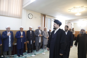 دیدار جمعی از اهالی اهل سنت استان گلستان با سید حسن خمینی