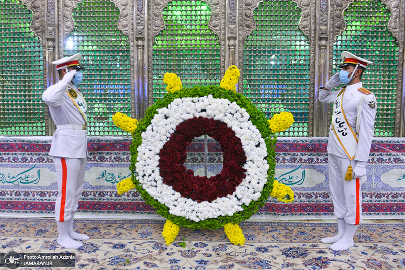 تجدید میثاق نیروی دریایی ارتش با آرمان های حضرت امام خمینی(س)