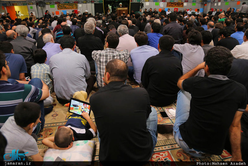 مراسم احیای شب بیست و یکم ماه مبارک رمضان در محضر استاد امجد