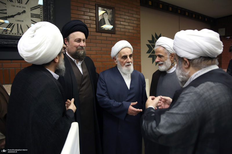 مراسم چهلمین روز درگذشت آیت الله بجنوردی در دائره المعارف بزرگ اسلامی - 3