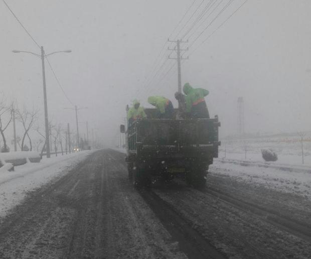 بزرگراه امام رضا(ع) باز و تردد در آن جریان دارد
