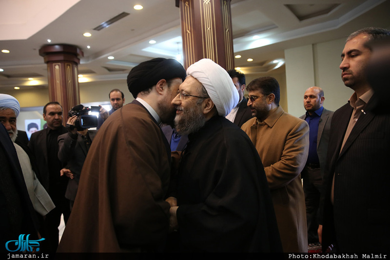 حاشیه تجدید میثاق رئیس قوه قضائیه و مسئولان عالی قضایی با آرمان‌های امام خمینی(س)