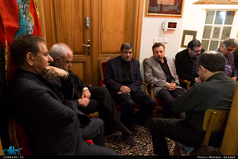 عزاداری شب عاشورای حسینی در منزل صادق خرازی