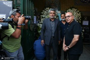 مزاسم ختم مرحوم سعید راد در مسجد  الرسول (ص)