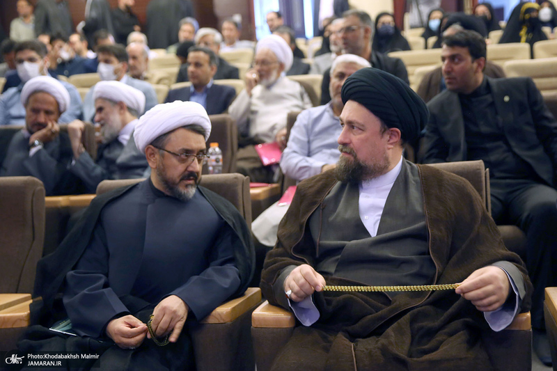 دیدار رئیس و کارکنان موسسه‎ تنظیم و نشر آثار امام خمینی با سید حسن خمینی