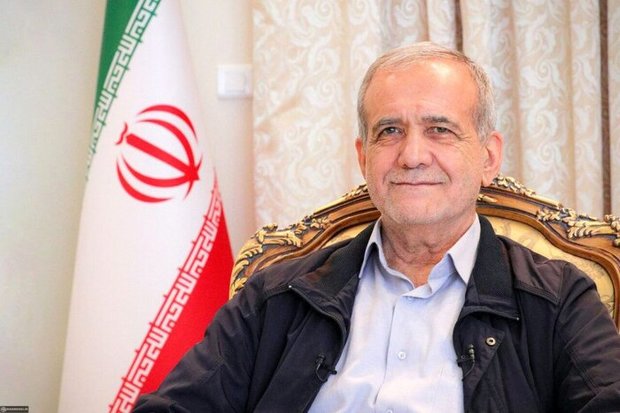  President Pezeshkian says Iran seeking regional peace: