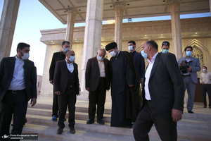 حضور محسن مهرعلیزاده در حرم مطهر امام خمینی(س)