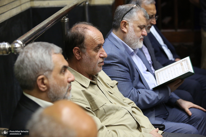 مراسم ختم بدرالسادات عراقچی خواهر وزیر امور خارجه
