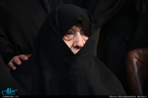 مراسم وداع با پیکر آیت الله هاشمی رفسنجانی در حسینیه جماران