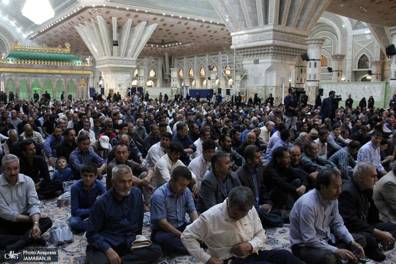 مراسم گرامی‌داشت آیت‌الله محسنی(ره) در حرم مطهر امام خمینی(س)