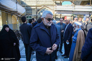 مراسم تشییع و خاکسپاری پیکر اشرف بروجردی