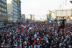 حضور میلیون ها تهرانی در تشییع پیکر مطهر سردار قاسم سلیمانی -1
