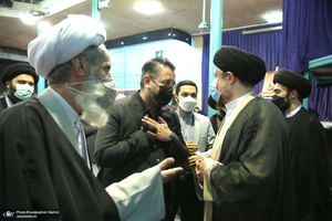 مراسم شام شهادت امام رضا(ع) و بزرگداشت علامه حکیمی در حسینیه جماران-2