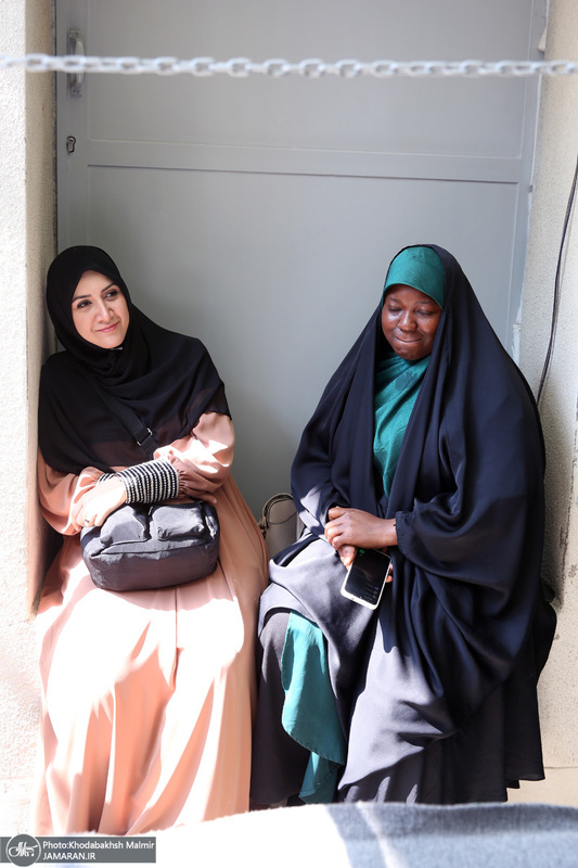 بازدید جمعی از بسیجیان صدا سیماء از جماران