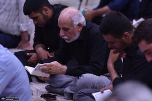 مراسم شام غریبان شهادت امام رضا (ع) در حرم مطهر امام خمینی