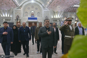 تجدید میثاق مدیران معاونت فنی سازمان صدا و سیما‎ با آرمان های حضرت امام خمینی (س)