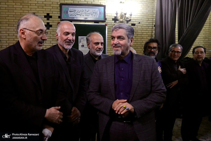 مراسم ختم همسر آیت الله سید علی سیستانی