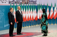 پزشکیان و عراقچی در تبریک سالروز پیروزی انقلاب اسلامی از سوی سفرا و رؤسای سازمان‌های بین المللی مقیم تهران (9)