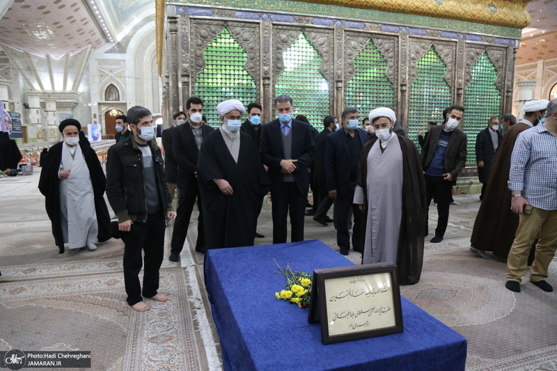 تجدید میثاق دبیرکل و کارکنان مجمع جهانی اهل بیت (ع) با آرمان های امام خمینی (س)‎‎