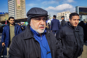 حضور شخصیت ها و مسئولین در راهپیمایی 22 بهمن