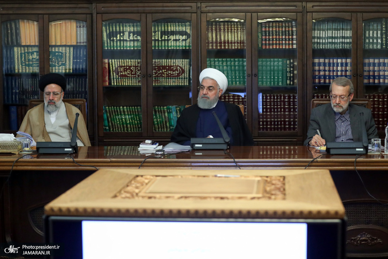 جلسه شورای عالی هماهنگی اقتصادی با حضور سران قوا