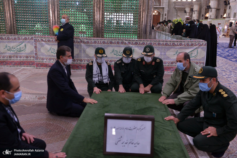 تجدید میثاق خادمین شهدای سپاه محمد رسول الله(ص) با آرمان های حضرت امام خمینی(س)