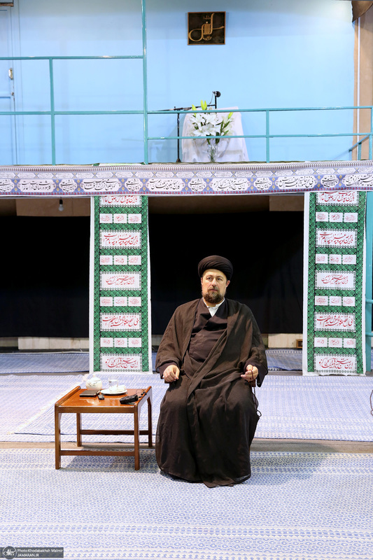 دیدار اعضای شورای مرکزی حزب اعتماد ملی با سید حسن خمینی