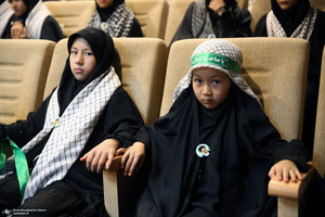 دیدار مسئولین هیت های مذهبی اتباع استان تهران با سید حسن خمینی