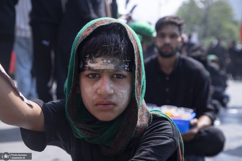 راهپیمایی بزرگ محرم در کشمیر