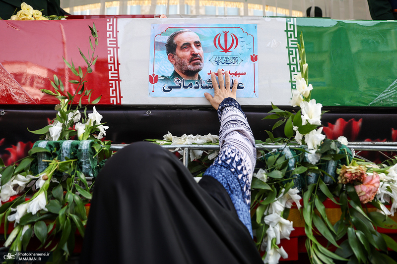 مراسم تشییع شهدای جنگ تحمیلی رژیم صهیونیستی در تهران-7