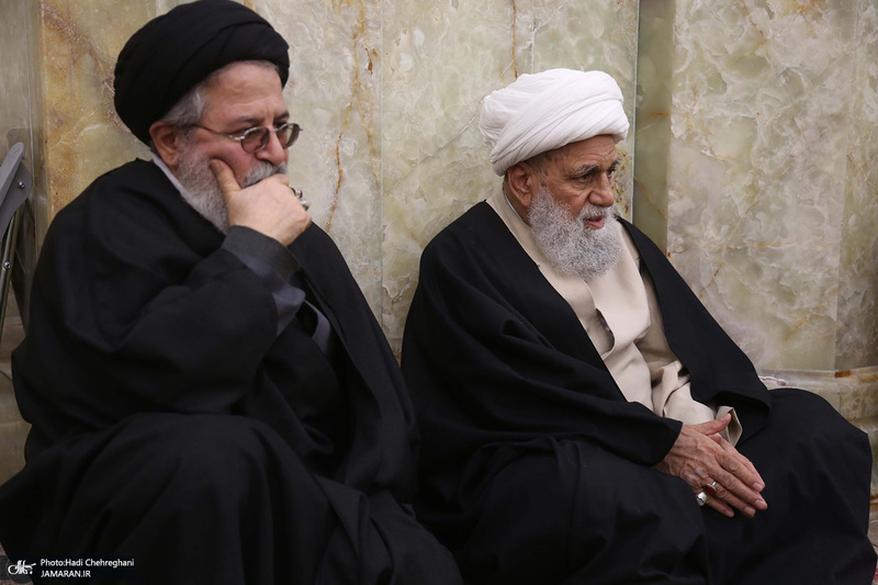 مراسم بزرگداشت همسر شهید مطهری در مسجد اعظم قم