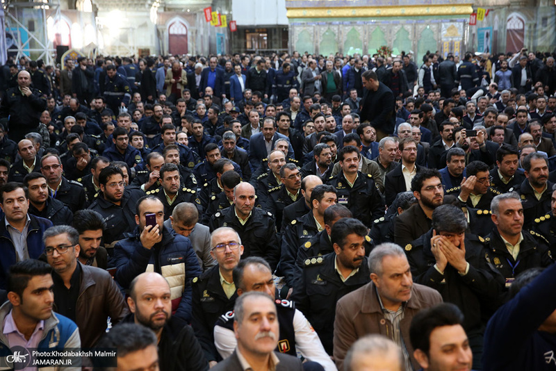 تجدید میثاق شهردار تهران و اعضای شورای اسلامی شهر تهران با آرمان های امام(س)