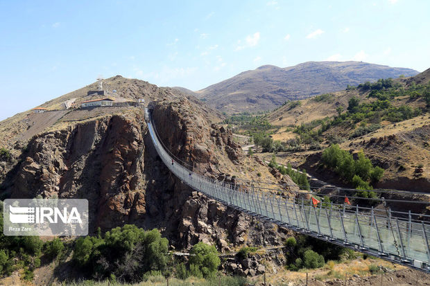 پل معلق تمام شیشه‌ای هیر اردبیل خردادماه بازگشایی می‌شود