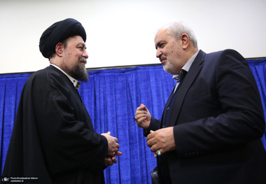 دیدار  وزیر، معاونان و کارکنان وزارت نیرو با سید حسن خمینی 