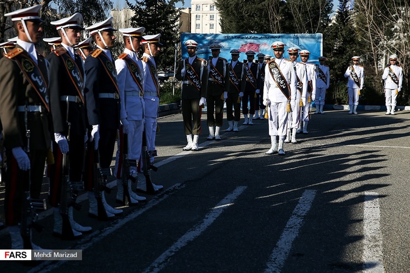 تشییع مرحوم امیر دریادار دوم داریوش ضرغامی 